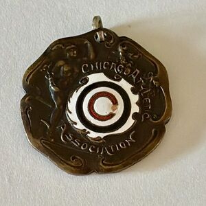 RARE 1912 Chicago Athletic Association Medal (14 G) Interscholastic